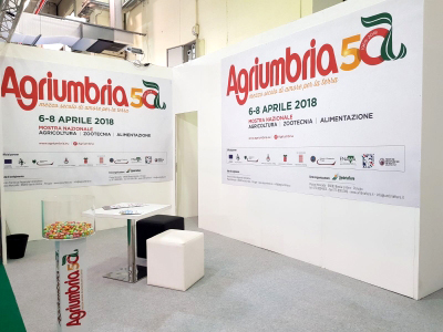 Stand Agriumbria 2018 ad Agrilevante 2017 - Bari