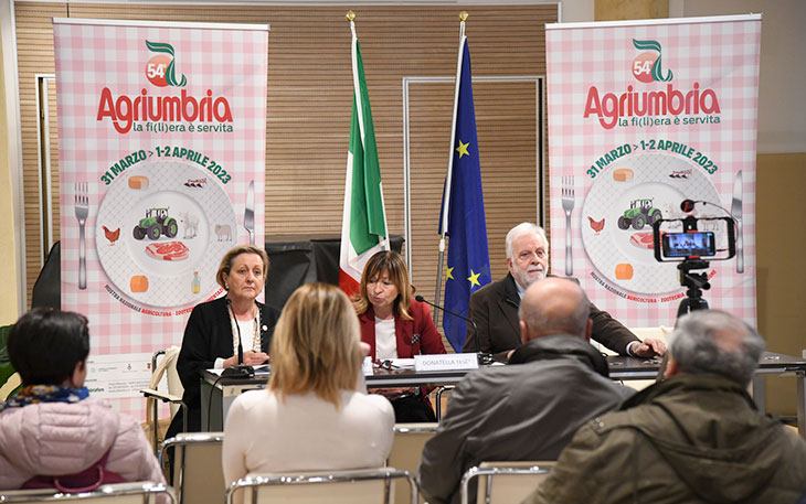 Conferenza stampa presentazione Agriumbria 2023