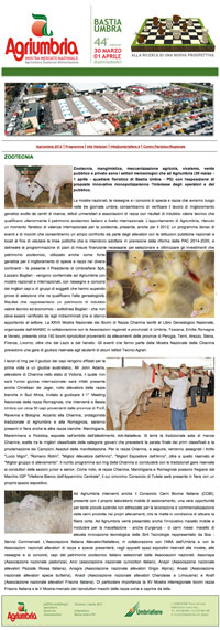 DEM Il Sole 24 Ore Edagricole Agriumbria 2012