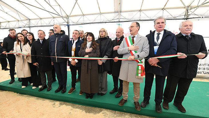 Inaugurazione Agriumbria 2026 taglio del nastro - Umbria Fiere Bastia Umbra
