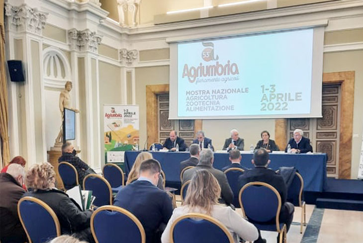 Agriumbria 2022 - Conferenza stampa per la presentazione della nuova edizione