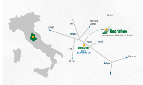 Agriumbria manifestazione al centro d'Italia. Bastia Umbra (PG) Umbria