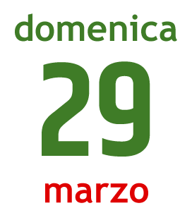 Programma domenica 29 marzo Agriumbra 2026